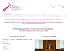 Tablet Screenshot of breastcancerstartupchallenge.com